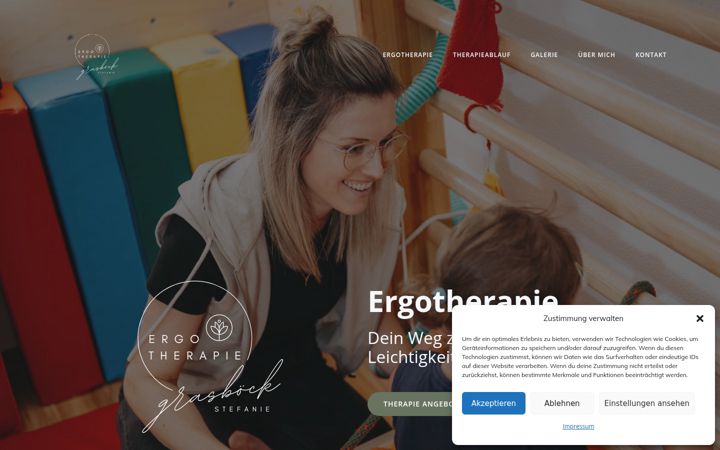 Screenshot di ergo-grasboeck.at