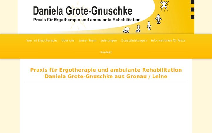 Screenshot του ergo-grote.de