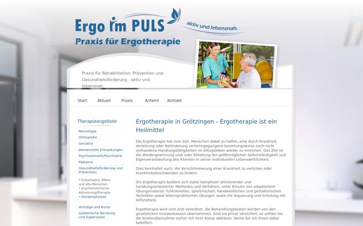 Screenshot του ergo-im-puls.de