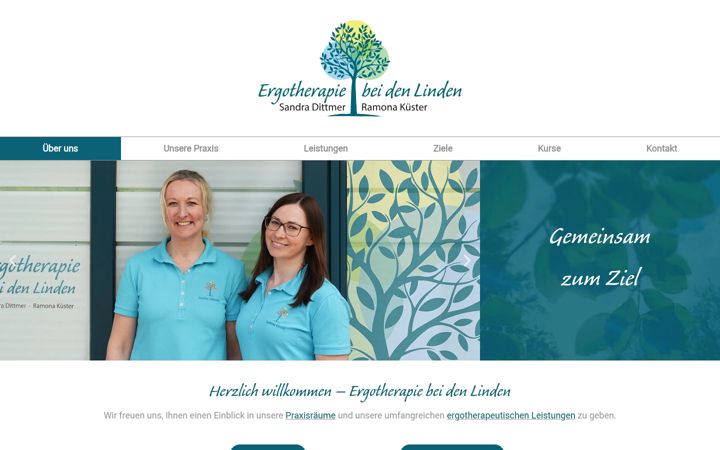 Snímek obrazovky ergo-linden.de