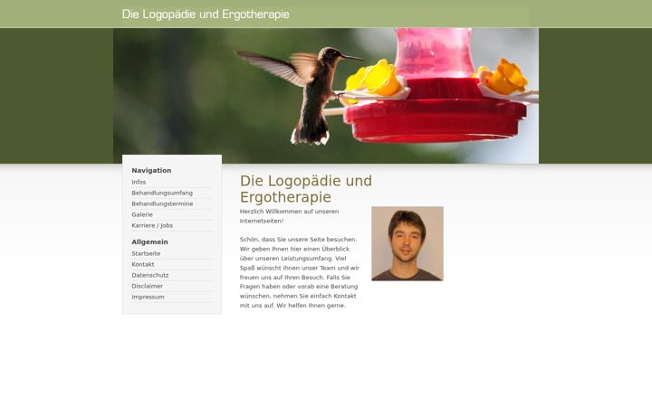Snímek obrazovky ergo-logopraxis.de