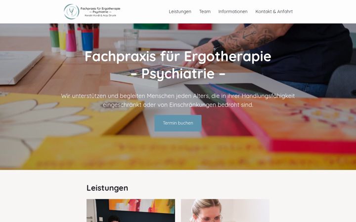 Posnetek zaslona ergo-psy.de