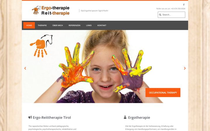 Screenshot di ergo-reittherapie.at