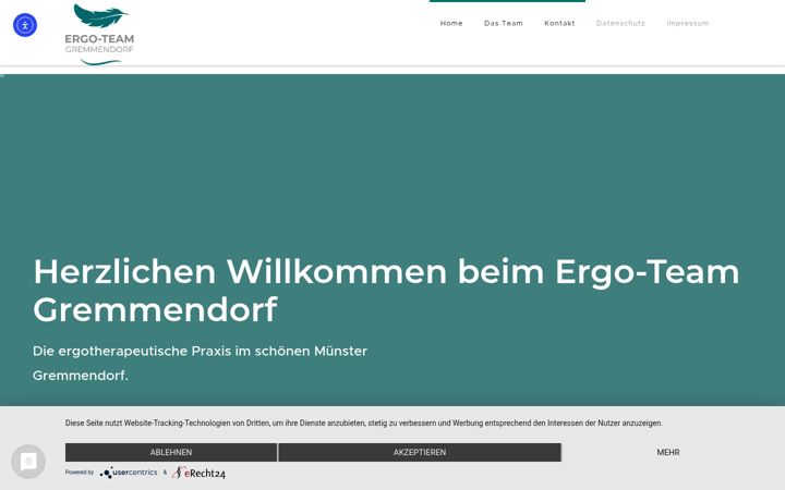Képernyőkép: ergo-team-gremmendorf.de