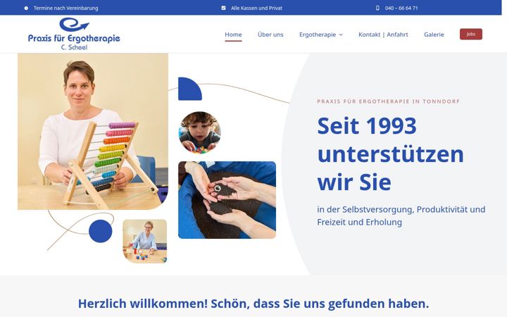 Képernyőkép: ergo-tonndorf.de