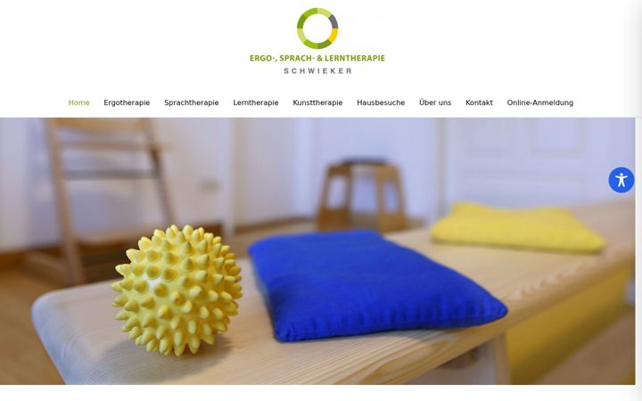 Screenshot ta' ergo-und-lerntherapie.de