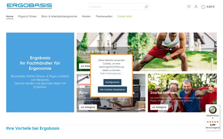 Screenshot ta' ergobasis.de
