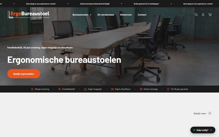 Ekrano kopija ergobureaustoel.nl
