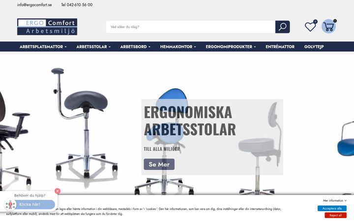Screenshot του ergocomfort.se