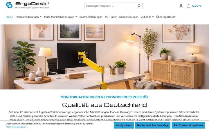 Screenshot ta' ergodesk.de