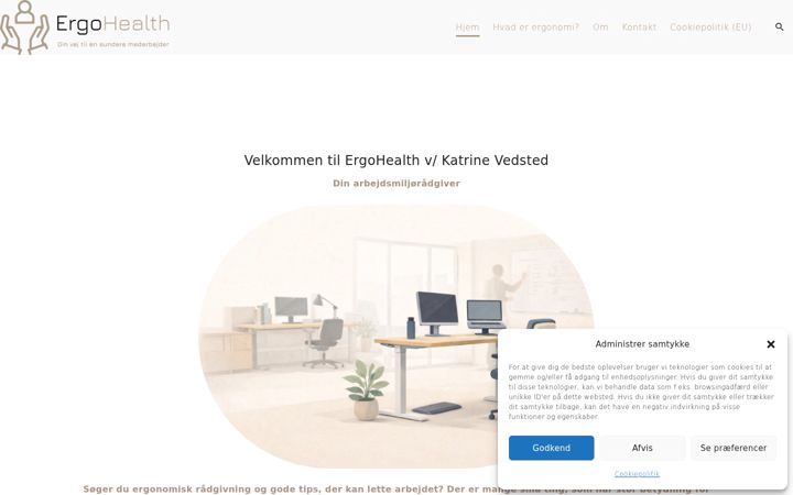 Képernyőkép: ergohealth.dk
