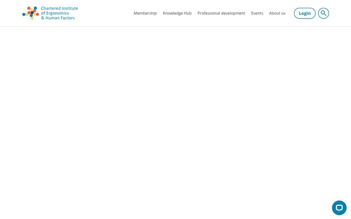 Skærmbillede af ergonomics.org.uk
