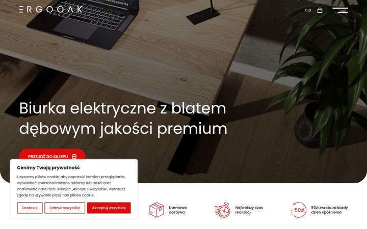 Posnetek zaslona ergooak.pl