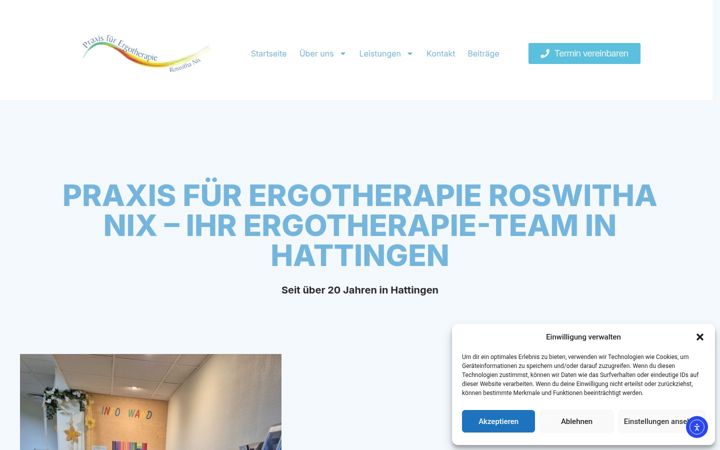 Screenshot von ergoteam-hattingen.de
