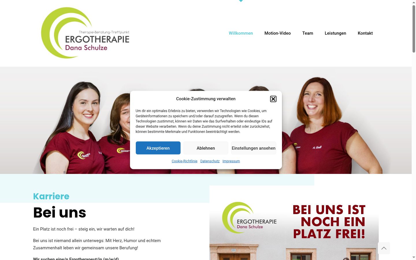 Sutikimo reklamjuostės, rodytos prieš bet kokią sąveiką, ekrano kopija