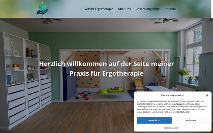 Screenshot von ergotherapie-am-mellensee.de