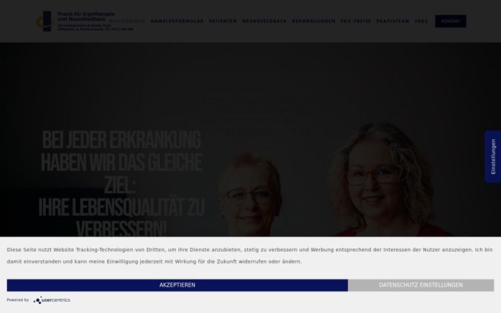 Screenshot von ergotherapie-badkreuznach.de