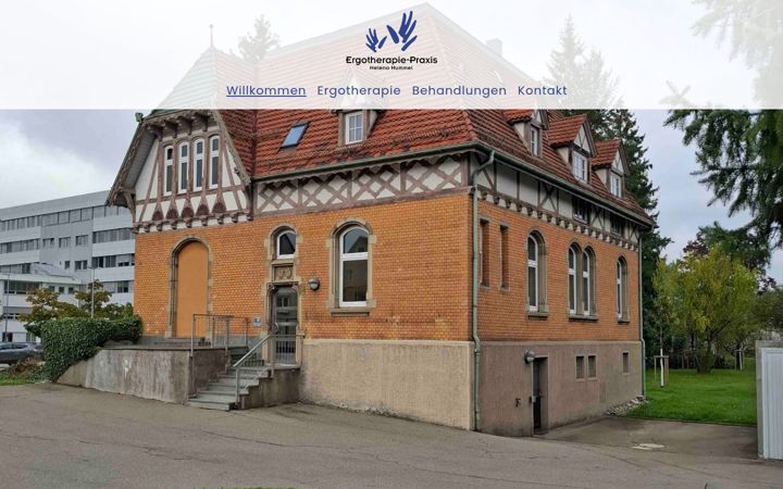 Screenshot von ergotherapie-biberach.de