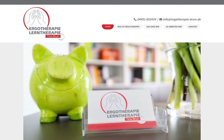 Екранна снимка на ergotherapie-brun.de