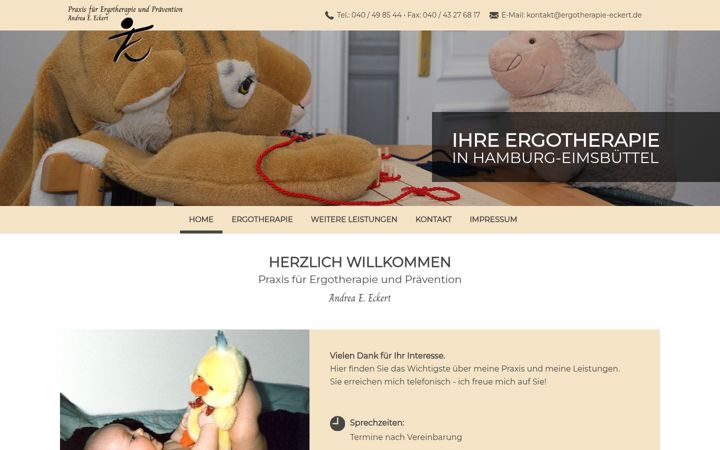 Screenshot di ergotherapie-eckert.de