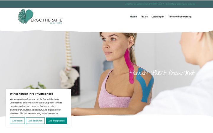 Screenshot di ergotherapie-eider.de