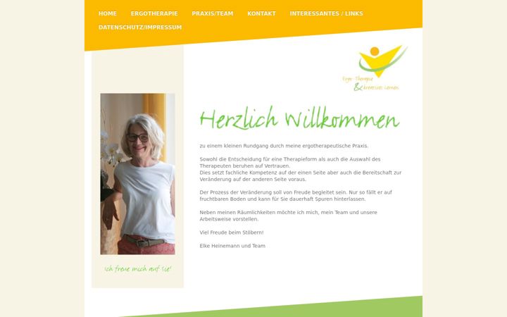 Screenshot di ergotherapie-erding.de