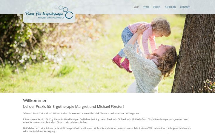 Képernyőkép: ergotherapie-foerster.de