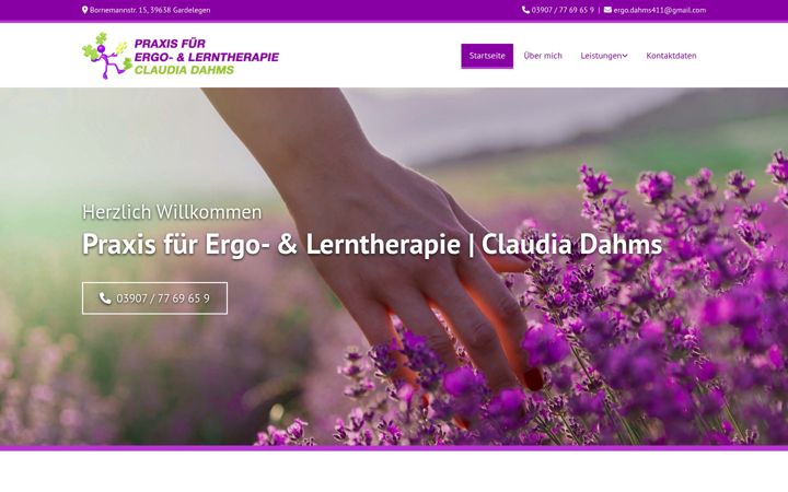 Screenshot di ergotherapie-gardelegen.de