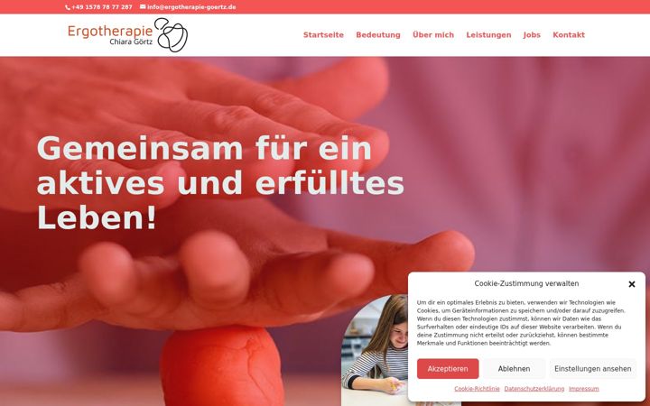 Screenshot di ergotherapie-goertz.de