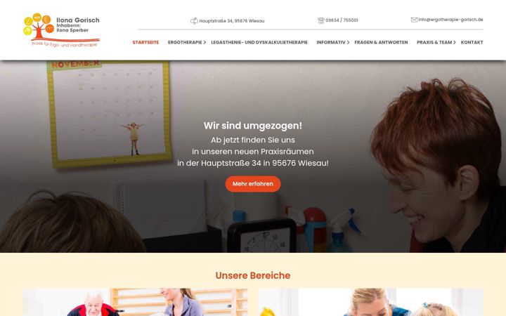 Screenshot di ergotherapie-gorisch.de