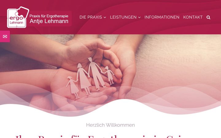 Screenshot di ergotherapie-grimma.de