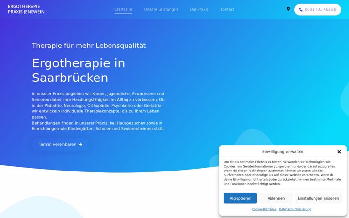 Képernyőkép: ergotherapie-jenewein.de