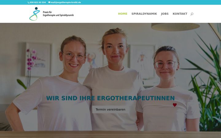 Screenshot von ergotherapie-krotki.de