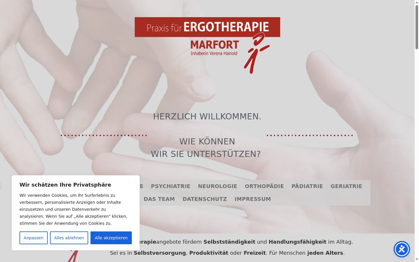 Sutikimo reklamjuostės, rodytos prieš bet kokią sąveiką, ekrano kopija