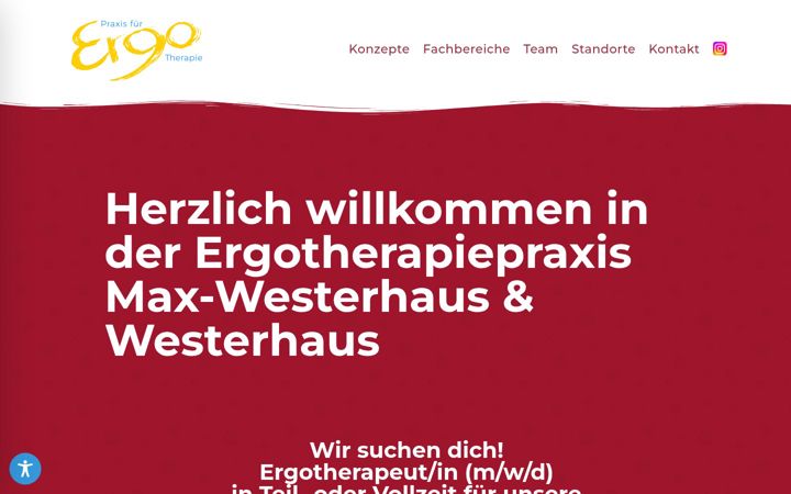 Screenshot von ergotherapie-max-westerhaus.de