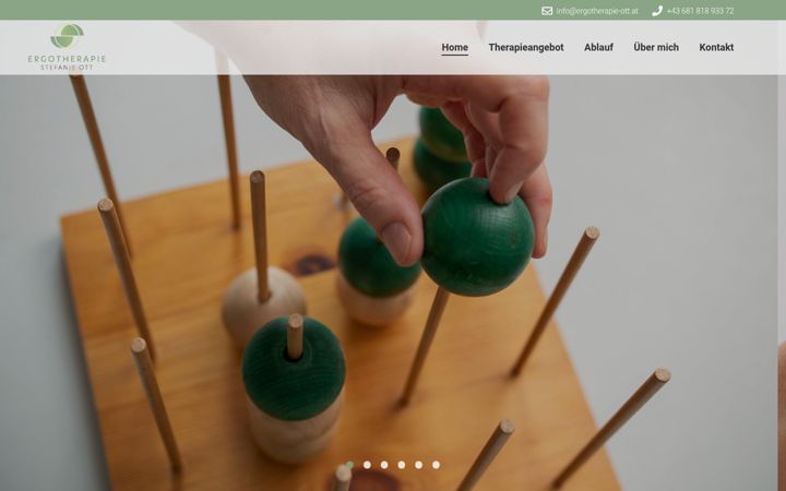 Screenshot di ergotherapie-ott.at