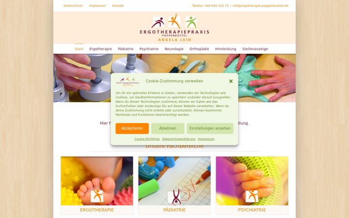 Screenshot von ergotherapie-poppenbuettel.de