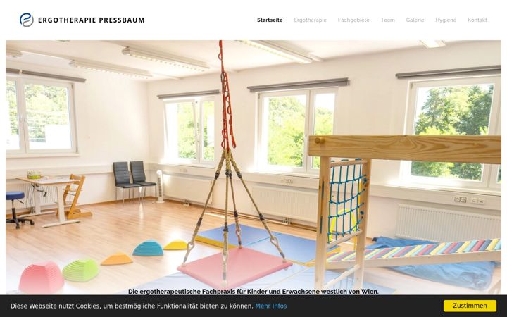 Screenshot di ergotherapie-pressbaum.at