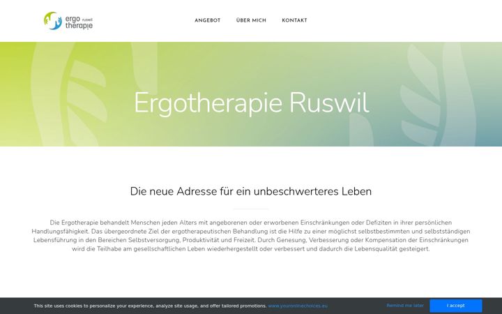 Screenshot ta' ergotherapie-ruswil.ch