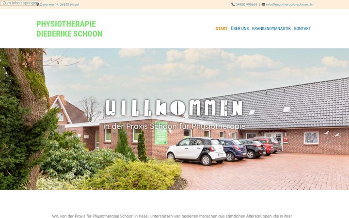 Screenshot ta' ergotherapie-schoon.de