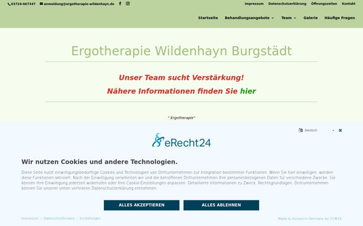 Snímek obrazovky ergotherapie-wildenhayn.de