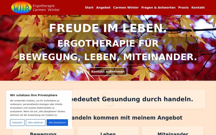 Snímek obrazovky ergotherapie-winter-germering.de