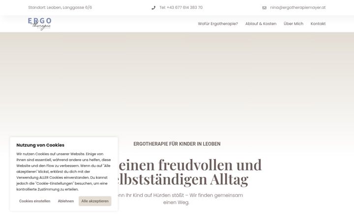 Screenshot di ergotherapiemayer.at