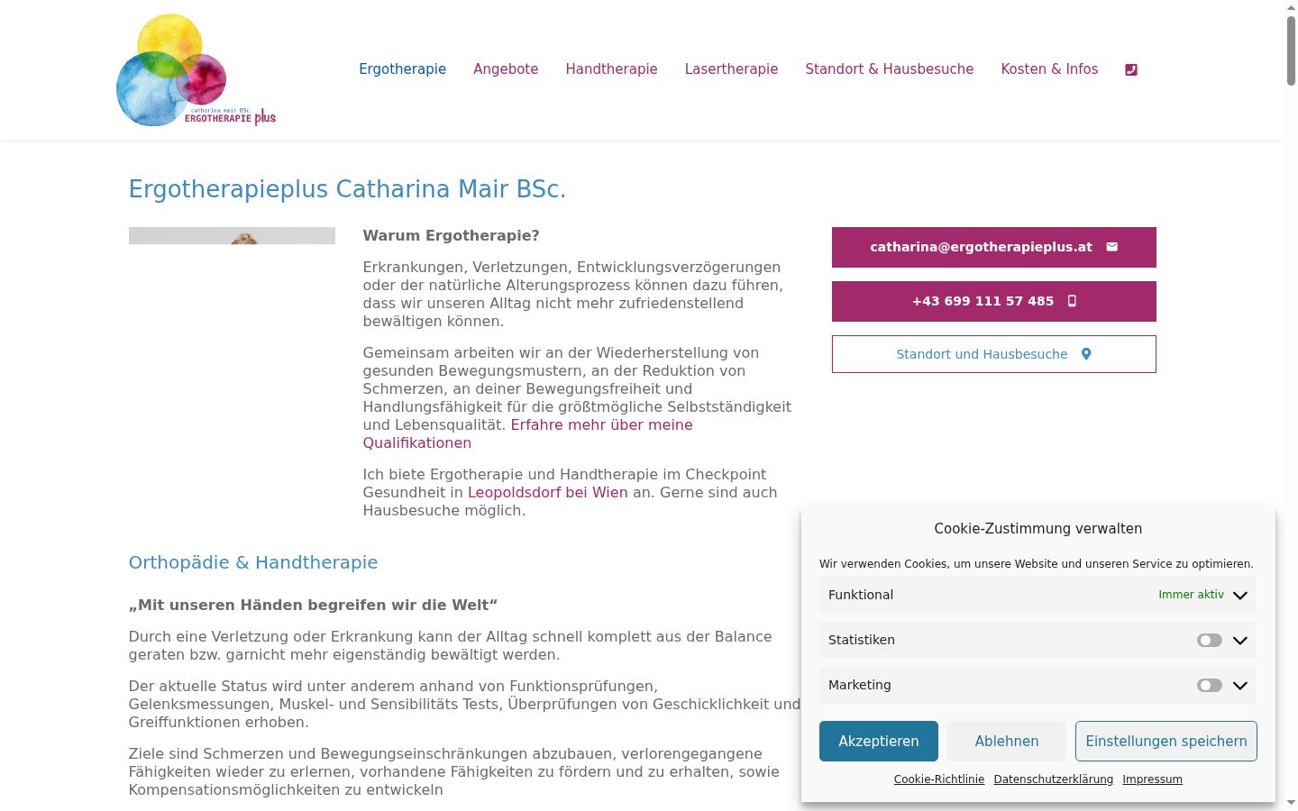 Screenshot tal-banner tal-kunsens muri qabel kwalunkwe interazzjoni