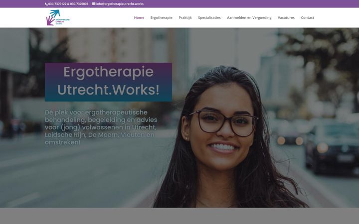 Screenshot of ergotherapieutrecht.works