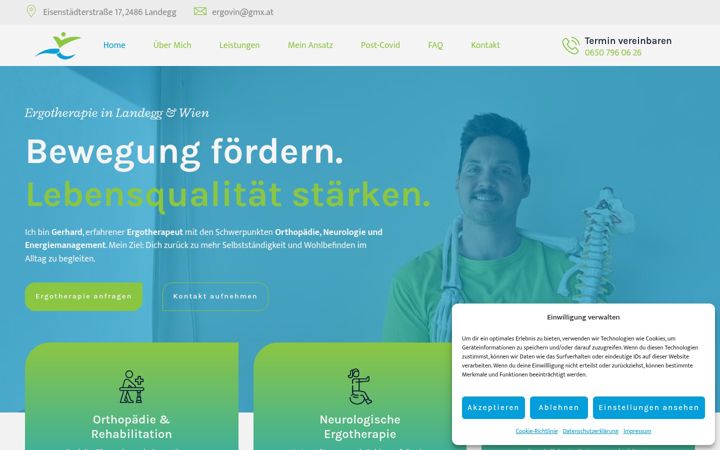 Screenshot di ergovin.at
