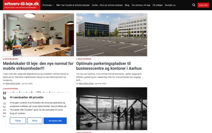 Képernyőkép: erhverv-til-leje.dk