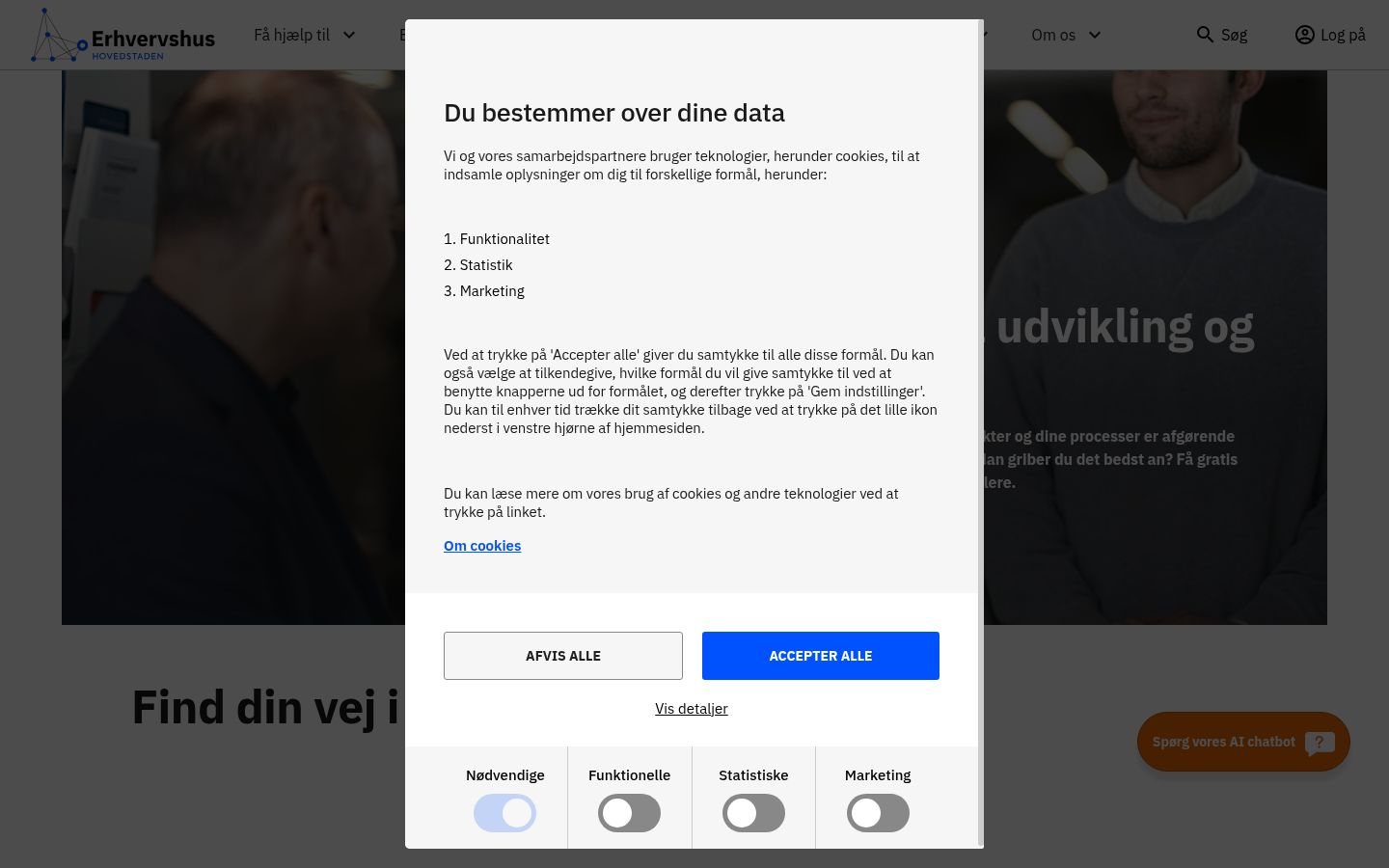 Sutikimo reklamjuostės, rodytos prieš bet kokią sąveiką, ekrano kopija
