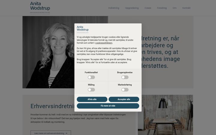 Képernyőkép: erhvervsindretning.dk