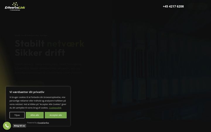 Képernyőkép: erhvervslink.dk